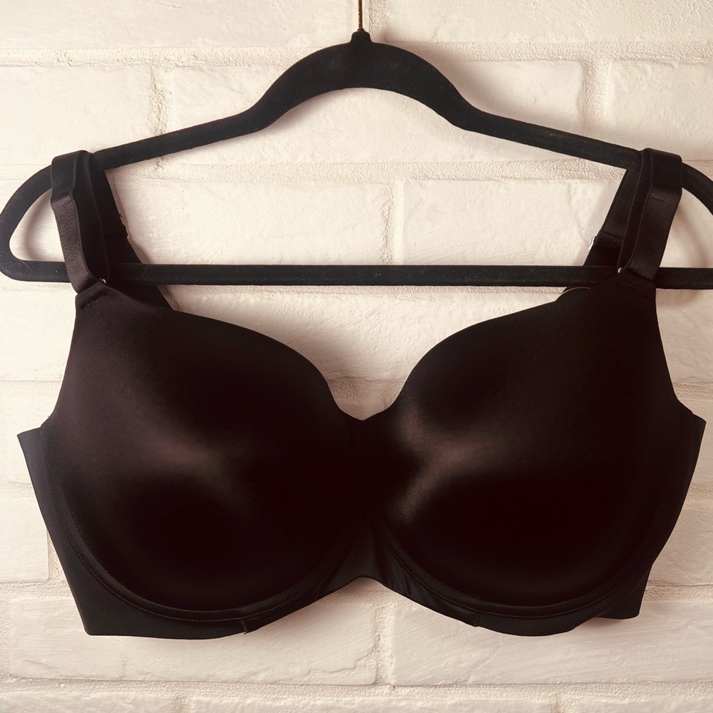 NWT Soma Vanishing Back *IRREGULAR* Underwire Balconet Bra 44 D Black #0694